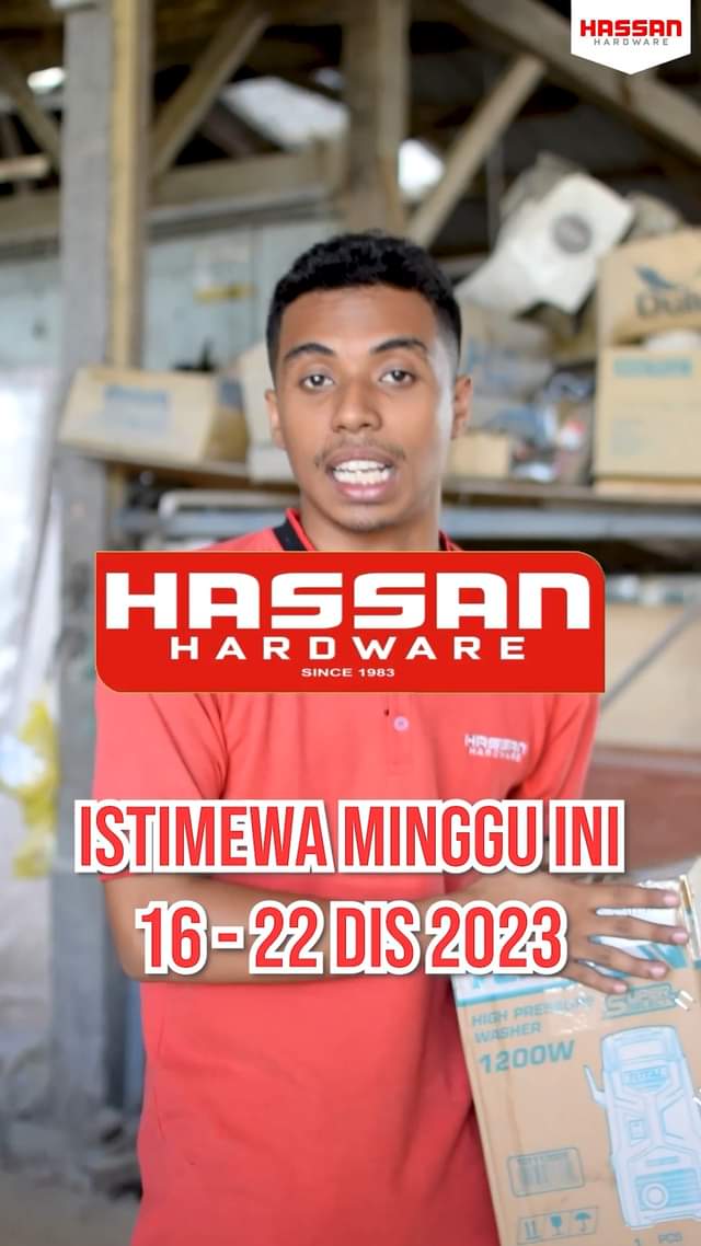 Promosi Pasir Pekan Istimewa Minggu Ini! Hassan Hardware Pasir Pekan